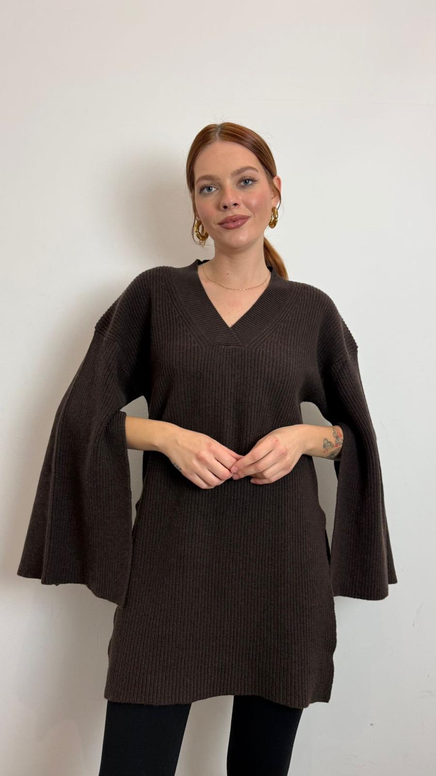 Mini Abito In Maglia Con Scollo A V - Vicolo cod. 77334F main:sha1=582b7323e406930301ef9e7498d06c0c3fc89ef0