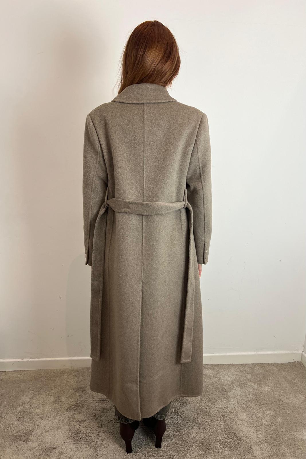 Cappotto Over Strutturato Con Spalline E Cintura - Haveone cod. KCT_P013 main:sha1=75bfb11959a843988e352093e293d7c2be7c280a