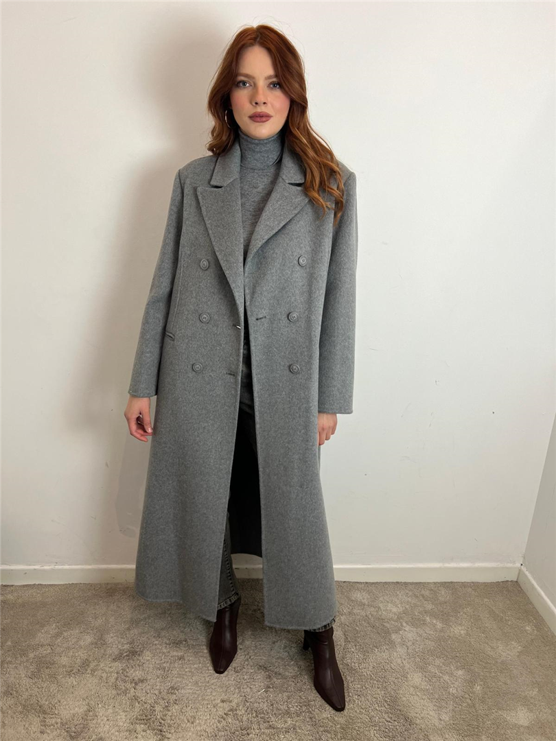 Cappotto Over Strutturato Con Spalline E Cintura - Haveone cod. KCT_P013 main:sha1=768d97d468583df6a24b9449f6cdb2032ef4ef2b