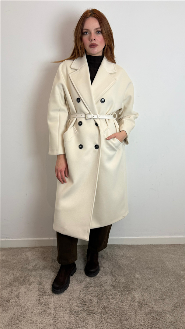 Cappotto Lungo Con Doppia Abbottonatura - Imperial cod. KH36KEY main:sha1=2d1ace689ed4d893566dcc9b03bc0f1d40243427