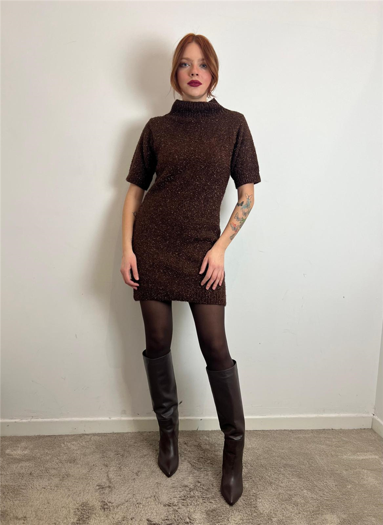 Mini Abito Collo Vulcano - Haveone cod. AHO_P108 main:sha1=cf54f38441dca068397c92d85da04c5b247382b8