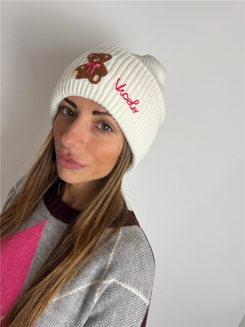 Berretto Con Orsetto - Vicolo cod. 77374F main:sha1=54c636efb7569d12d141d949e3613746022b90fd