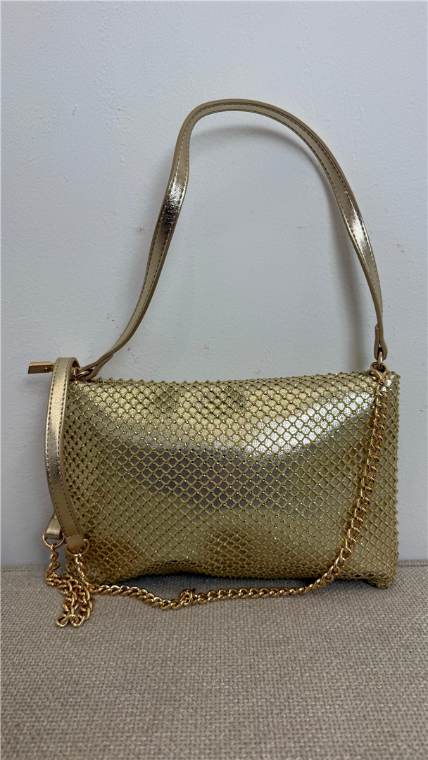 Borsa Pochette Cristal Con Strass E Tracolla Lung. Cm 27 H. Cm 19 - Divisione Chickster's cod. M3594 main:sha1=e6fdac620642cb962e362aba6a5c5bd99ebccee0