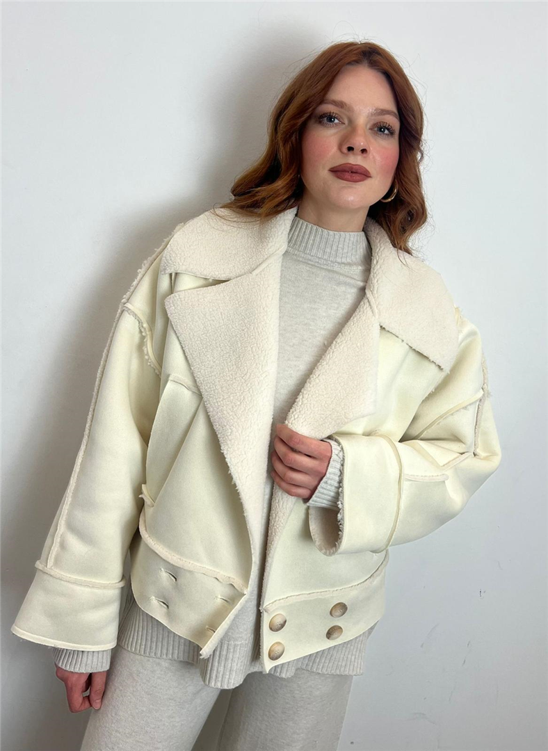 Montone Cucitura A Vista Taglio Vivo - Haveone cod. KMA_P090 main:sha1=0ab68f73577d0082b6731e609994df1280c29bd2