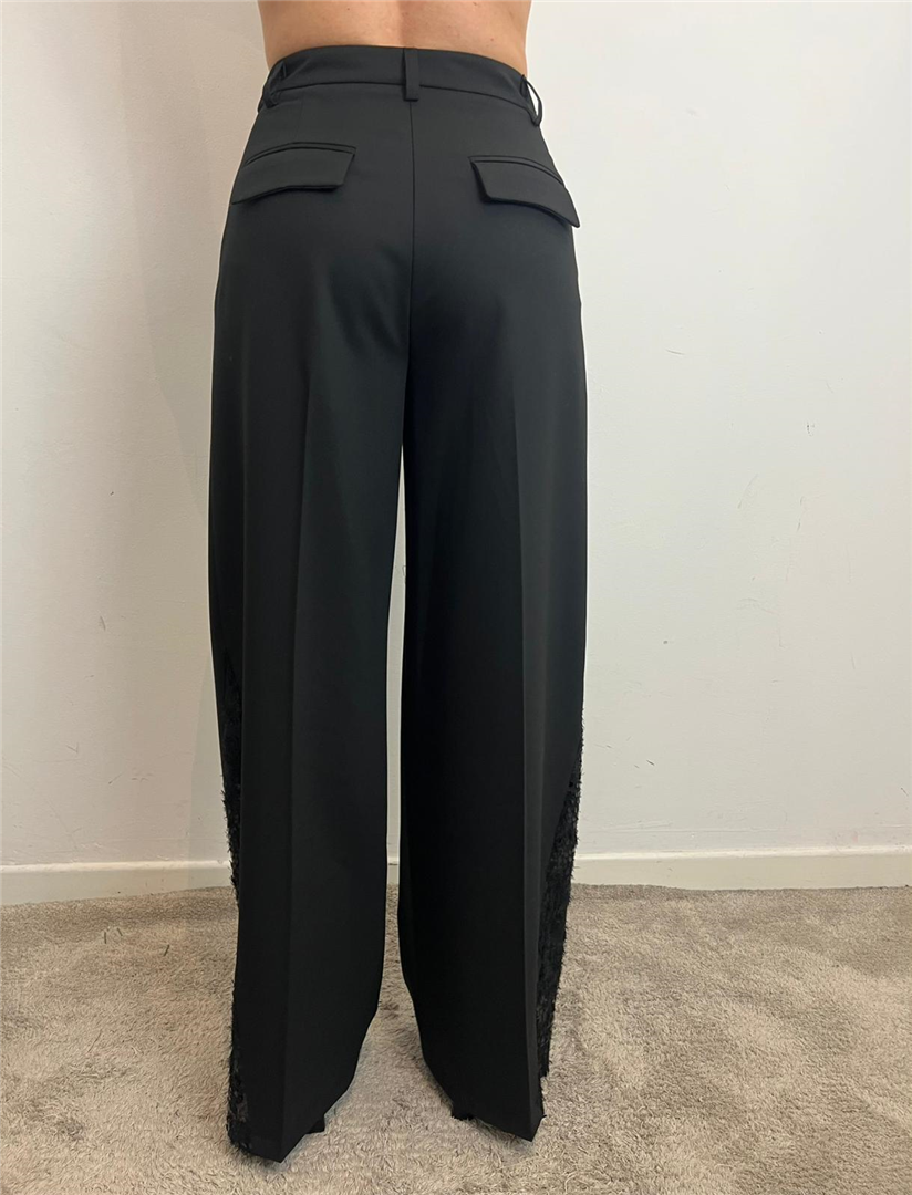 Pantaloni Palazzo Con Dettagli In Paillettes Laterali - Imperial cod. P8C9KIC main:sha1=d0aee7ee48d0e1c974f1cd163f471153c432ae94