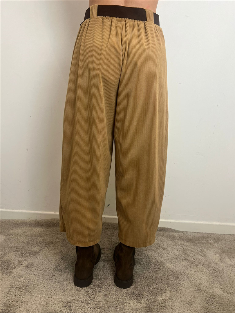 Pantalone Baloon Elastico In Vita E Cintura - Haveone cod. PMA_P321 main:sha1=77941ecd96e2c0f0583e0f2f89999aa4caeead42