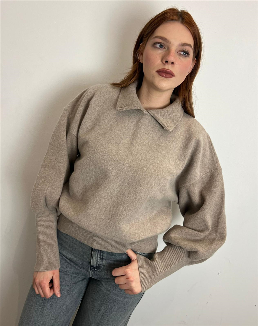 Pull Collo Alto Con Bottone Sul Collo - Vicolo cod. 22104F main:sha1=b7b0f0f734a06070365ba5d76c8d94f5d5a59880