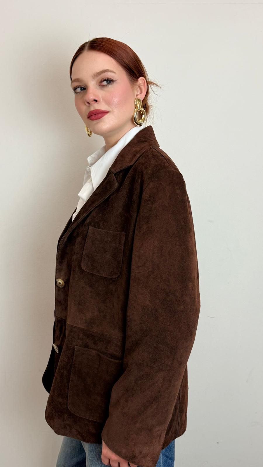 Giacca Vera Pelle Scamosciata 100% Naturale - Vicolo cod. TAB0169 main:sha1=22f680b97da38d12eec2d9ea73cfe1c014927102