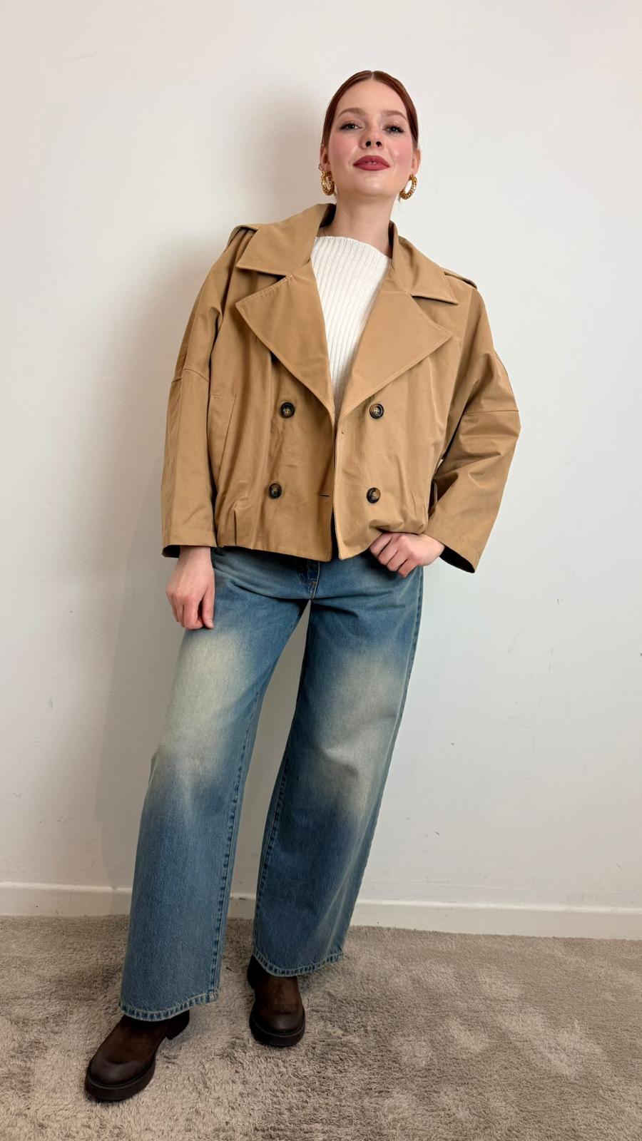 Trench Corto - Haveone cod. KVS_Q018 main:sha1=908f20ab05783965f4f50c14b2d738b89f359a25