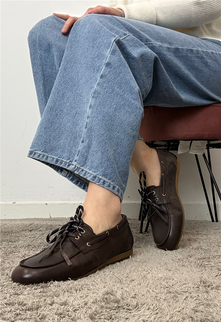 Mocassini Ovyè Donna Testa Di Moro Modello Barca Primavera Estate 2026 - Ovye' cod. 26/SM90ROC main:sha1=e0b1ac9d3554b50f6b94d74cf28bbca78b72218b