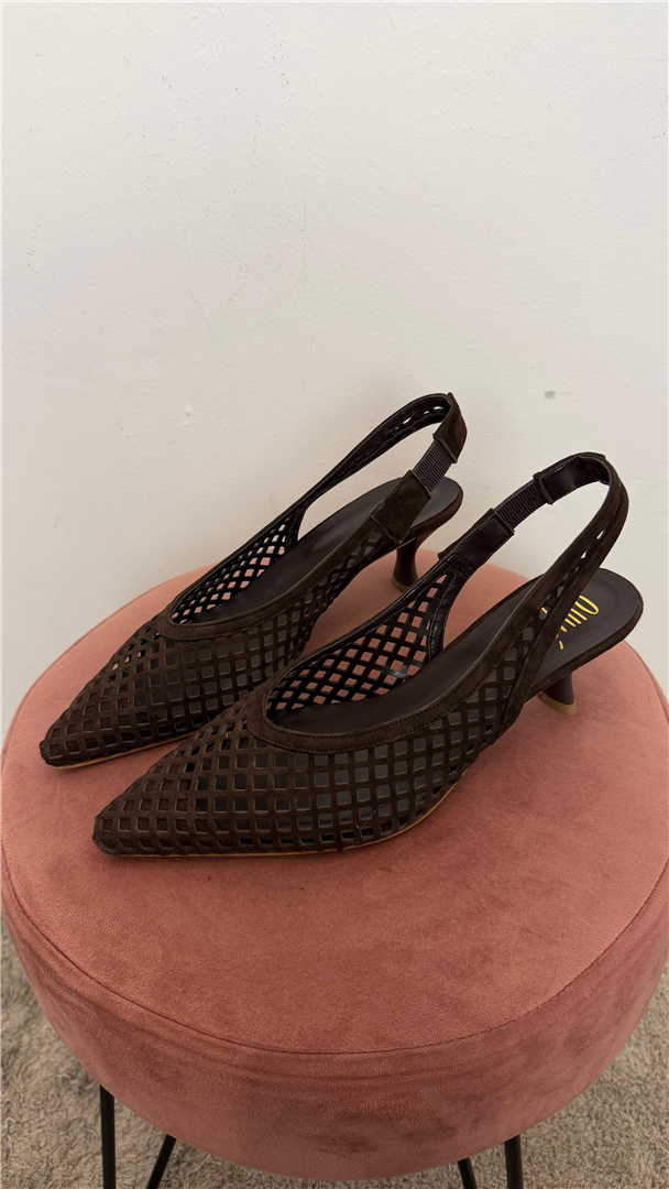 Slingback Donna Ovyè In Camoscio Traforato Tacco 6 Cm – Ss26 - Ovye' cod. 26/AC1663CAM main:sha1=db4712bdbd419c50ceecd2d83432b93f72ac5cf5