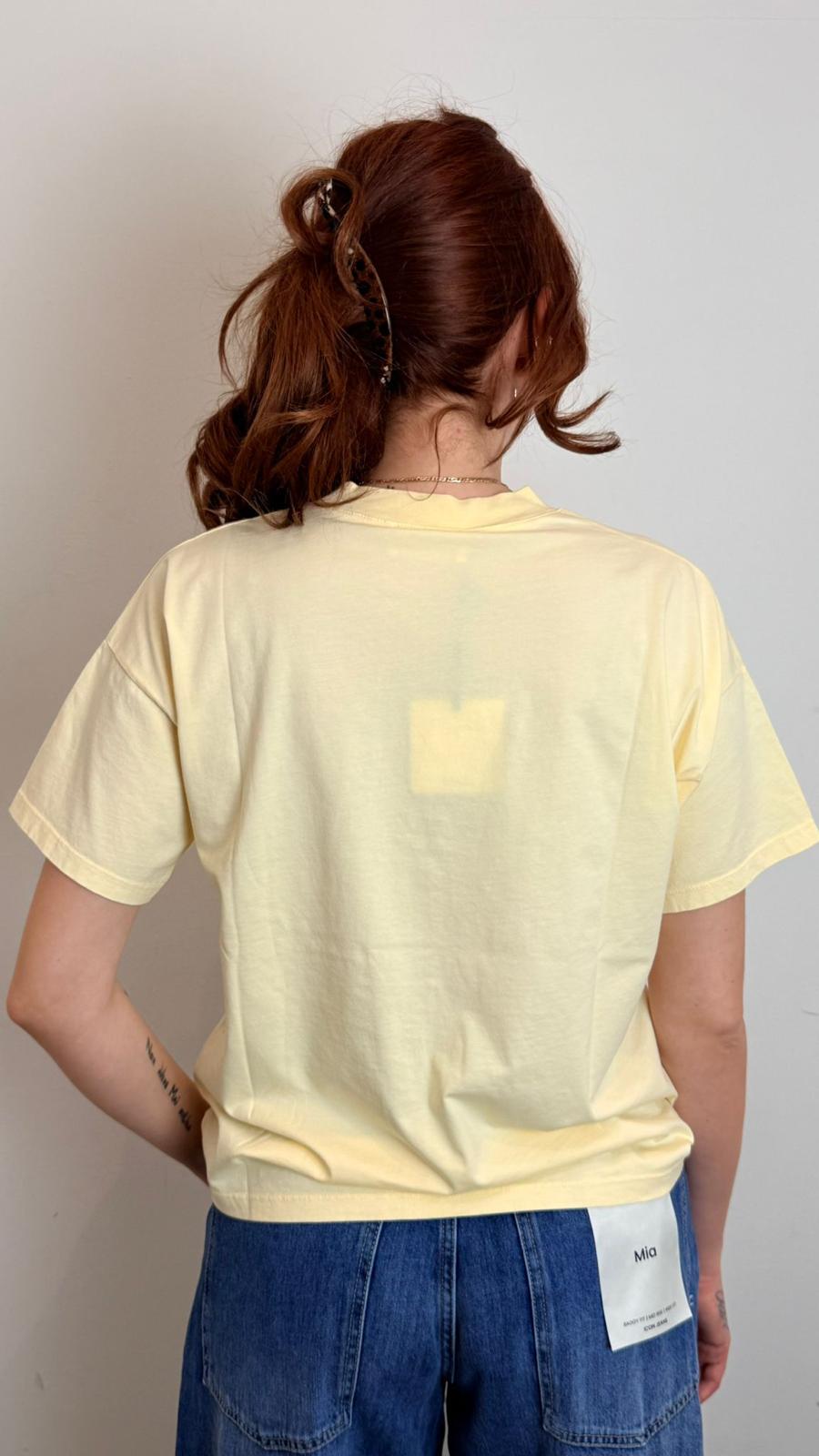 T Shirt “dolce Far Niente” Donna In Cotone – Maglietta Oversize Con Stampa Frontale | Vari Colori - Vicolo cod. RAB0286 main:sha1=9e7a6bd2e4421fda7dfbfd471316d198c3f34027