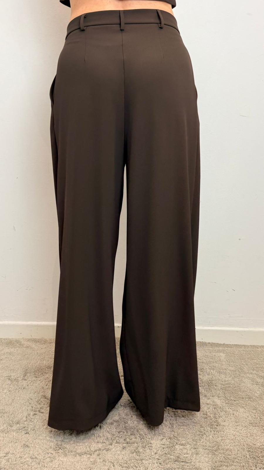 Pantalone Palazzo Con Pinces - Please cod. P975FF93P main:sha1=a40ae48d3b2ebdae91f6d1cb303268d533e8b656