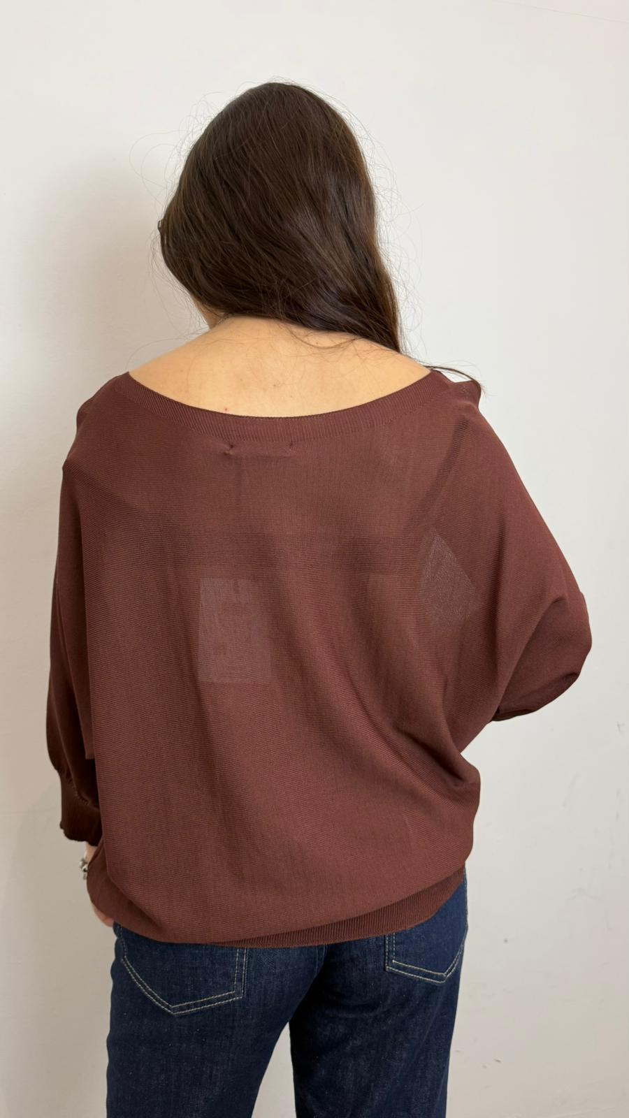 Blusa Scollo A Barca - Please cod. M8510P8023 main:sha1=865669ebbfb013843847d65d322a6efb2ae0f2f5