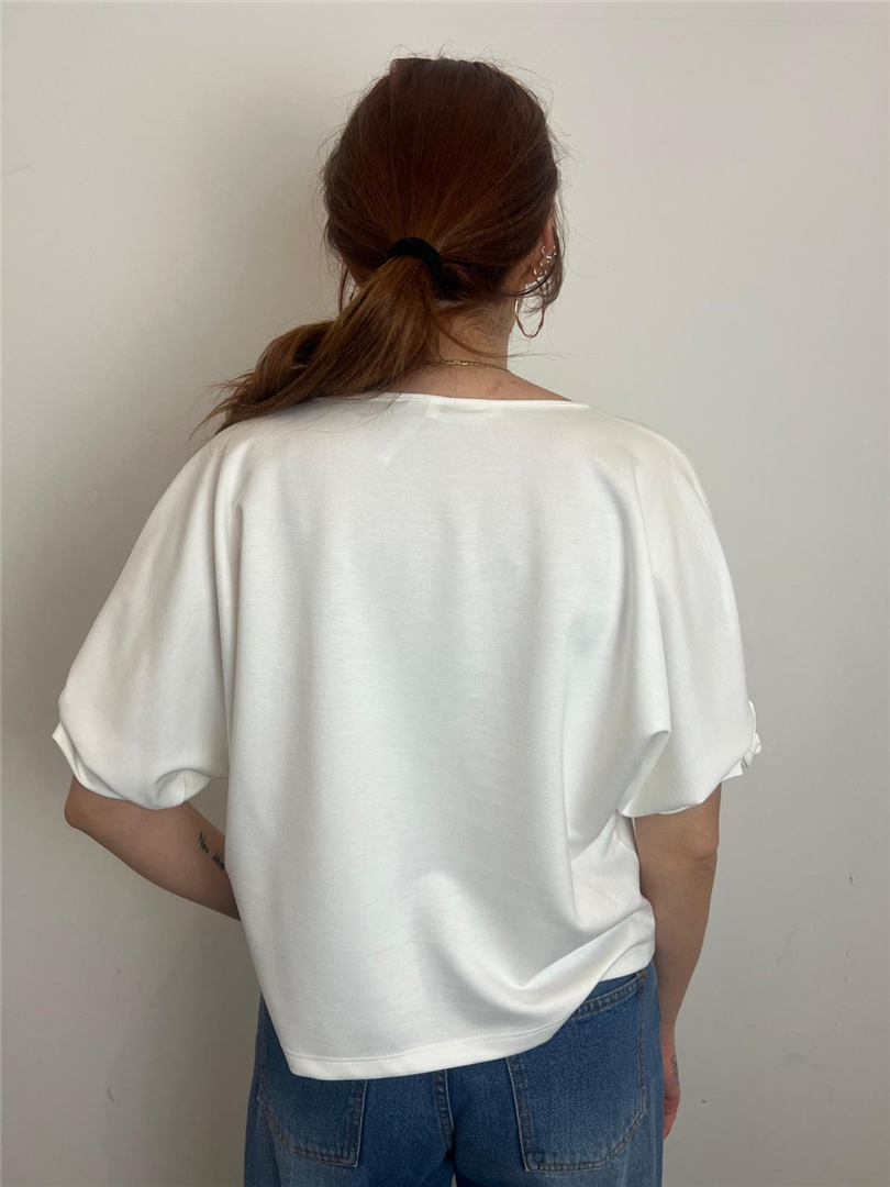 Blusa Over Manica A Palloncino - Imperial cod. TY79LYP main:sha1=e7936b054343bfb10f0ba389ae52e996d9e3e877