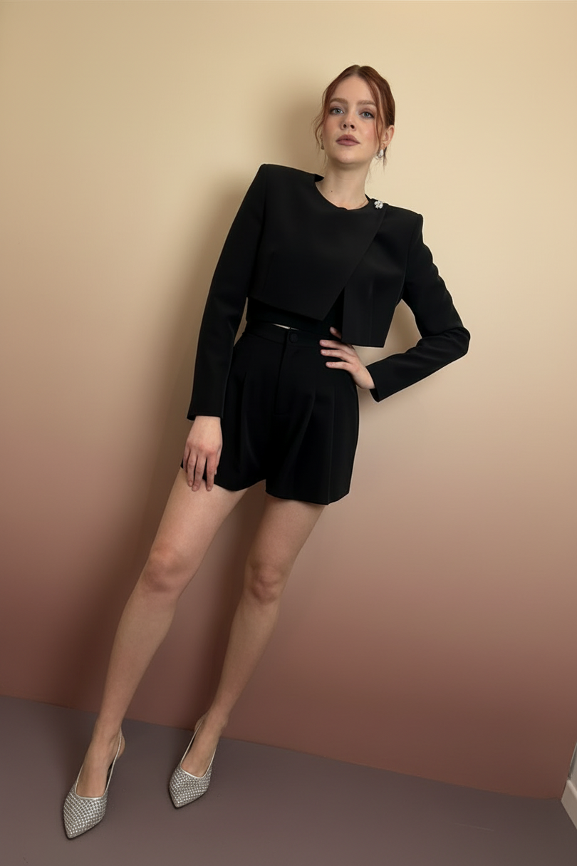 Short Con Pieghe Frontali - Silence Limited cod. SLPA023 main:sha1=d6c045c3d5b2745e6e04f7d4efbb1813af0e5eb1