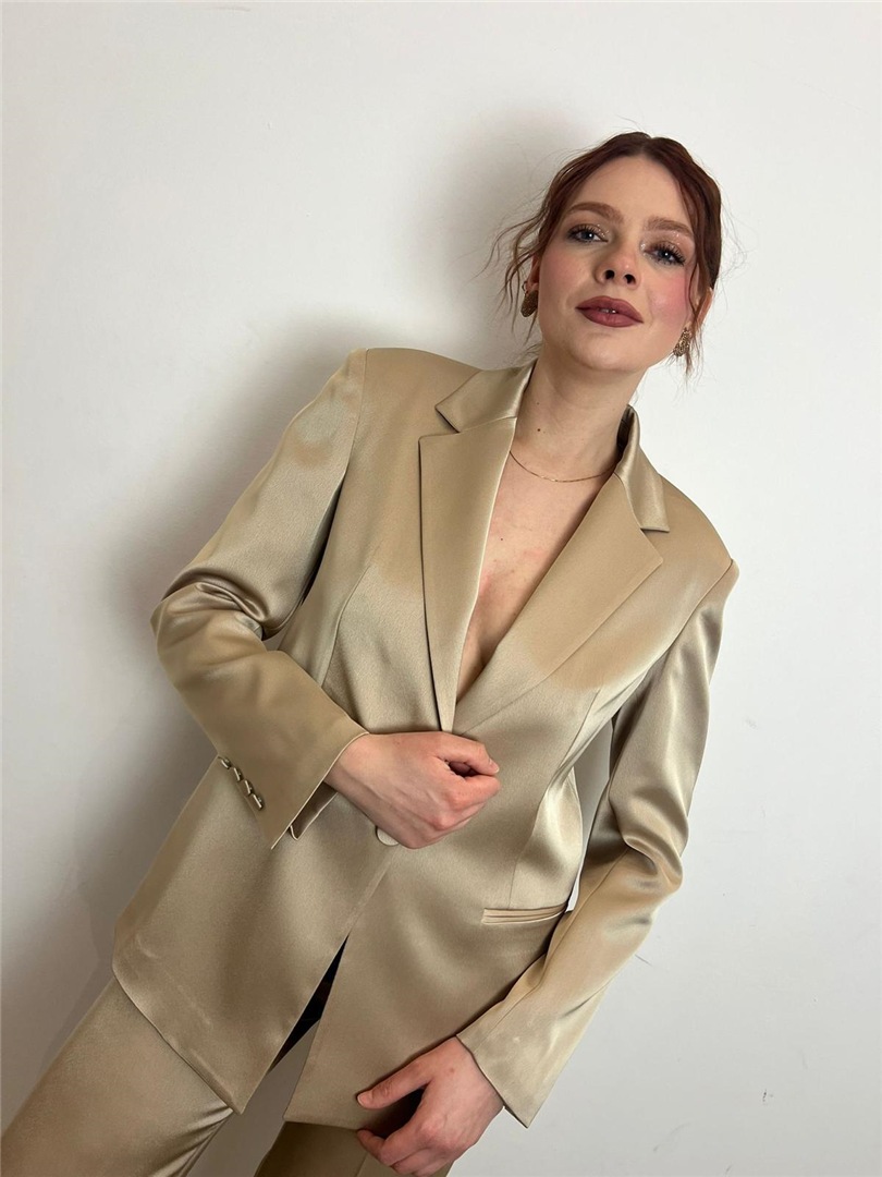 Blazer Monopetto Satinato - Silence Limited cod. GI5350 main:sha1=c90ec7d322176e93b2fe0379b31781606ec5ebd5