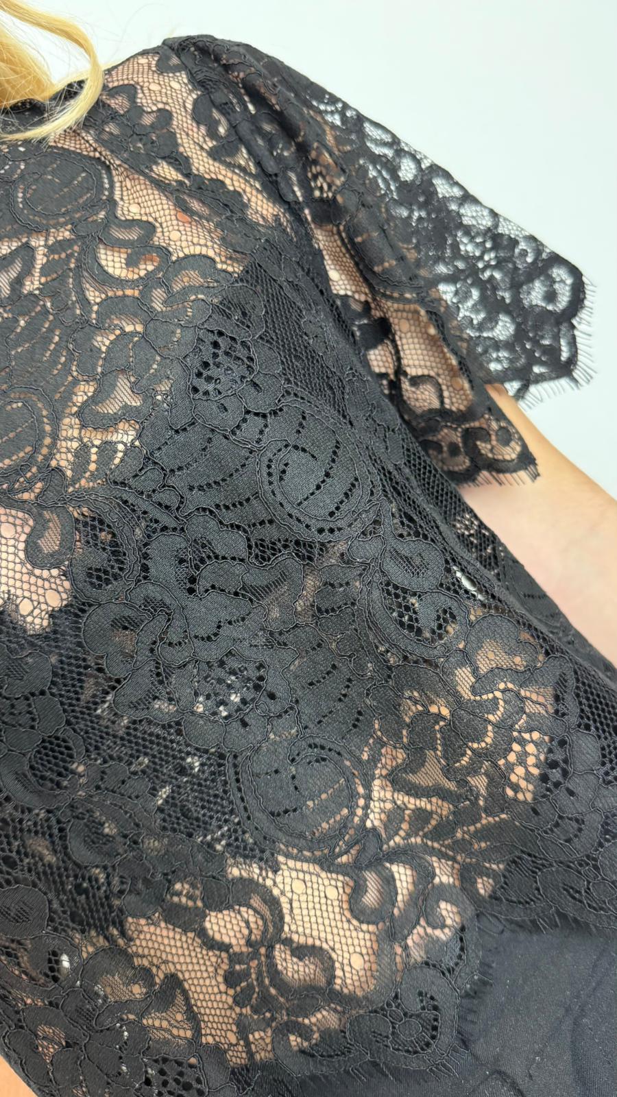 Blusa In Pizzo Con Fiocco Sul Retro - Imperial cod. RIT8LGQ main:sha1=b4dcfe30d78ea5114994836e7b84e4d33cfefda3