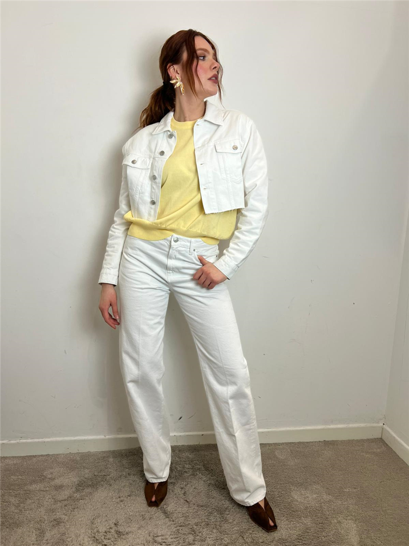 Giacca Crop Denim Taglio Vivo - Vicolo cod. DAB5274 main:sha1=748820c96a18f8c187d3d44f022913ea7c1d73b6