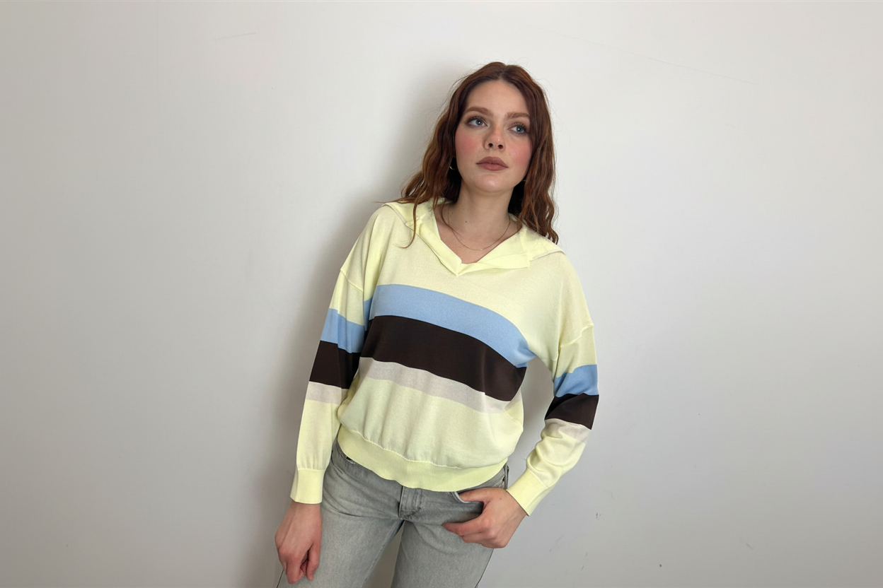 Maglia Polo A Righe - Vicolo cod. 2AB2121 main:sha1=3b88786e4463131ef84ba11d647afcbe330866f1