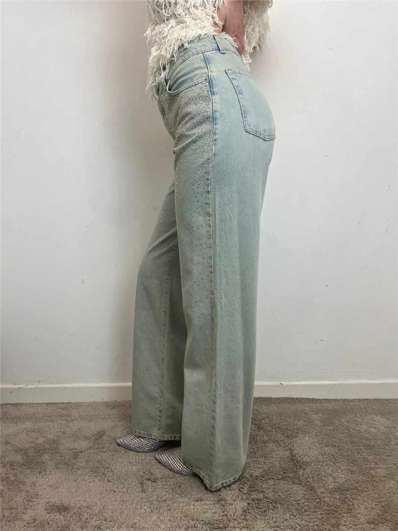 Jeans Mary Con Strass Frontali - Philia Loft cod. V02O0066 main:sha1=dbd6b55b66fc2a6eee74d5521ba442d27ddcbb32