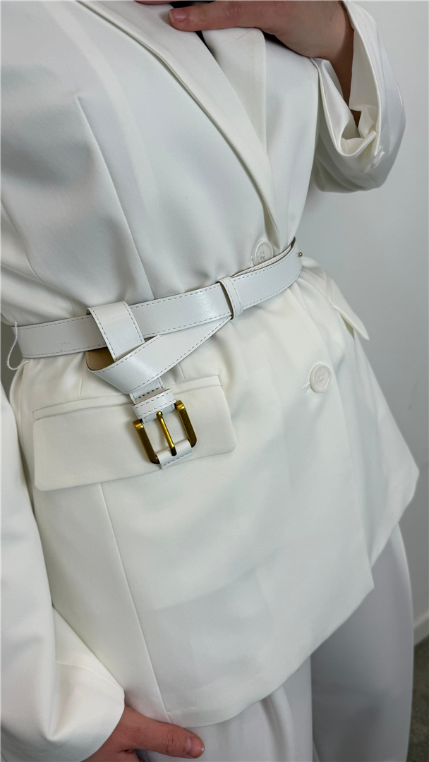 Blazer Con Cintura In Vita - Imperial cod. JBJ8LIC main:sha1=350543881320c8066057aed87eb8d472f2444ea2