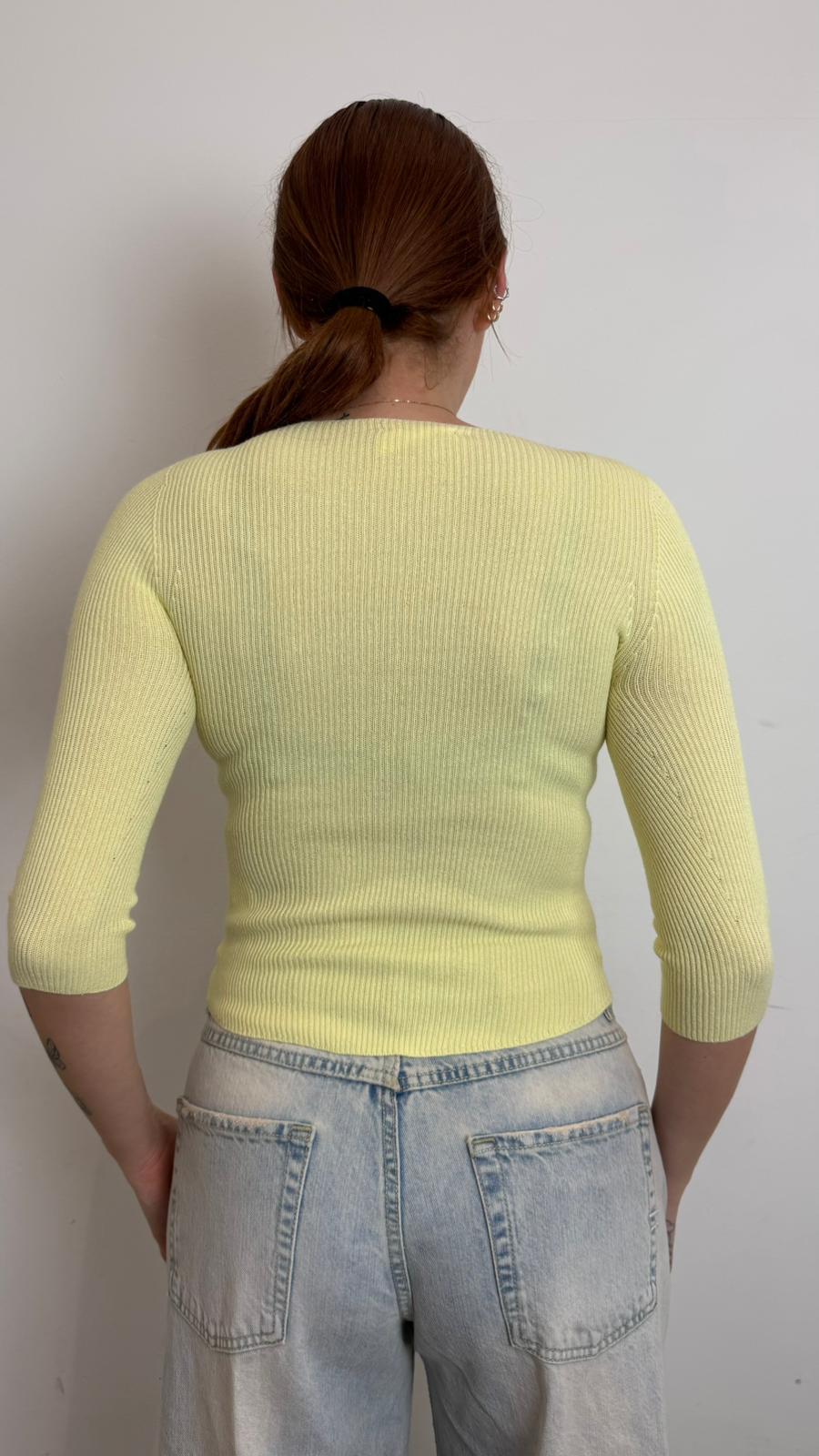 Maglia Costine Manica Trequarti - Vicolo cod. 7AB7075 main:sha1=2ce3eac5904efd7b0ee5c94f7749c201b471f924