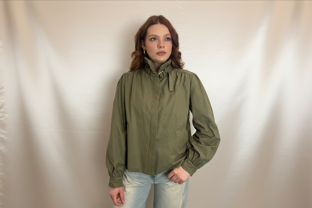 Giacca Over Con Collo Arricciato - Souvenir cod. D39V0093 main:sha1=5b7a02b68cd29113ded158c3754689c23b7530fd