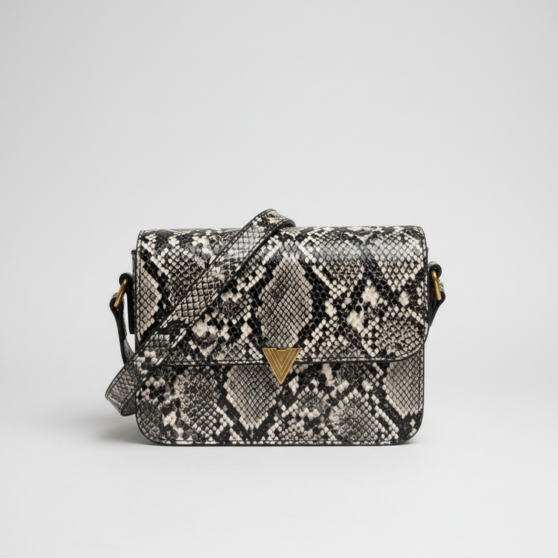 Borsa V Lock Bag Pitonata - Vicolo cod. XAB0029 main:sha1=05db7a390168b56bd140bc413670fc96c0a262e8