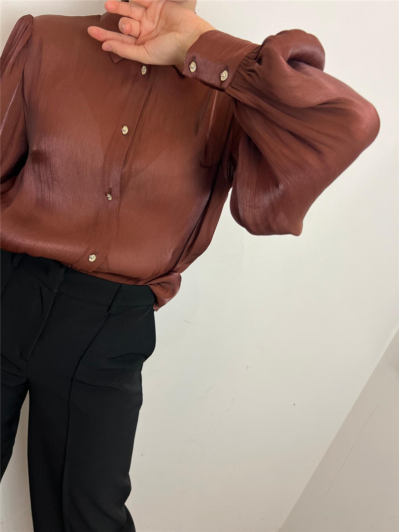 Camicia Tessuto Fluiso Con Texture Plissettata - Silence Limited cod. CA7046 main:sha1=3ec4e106655ca48a1ebabb609655422b99ce4a95
