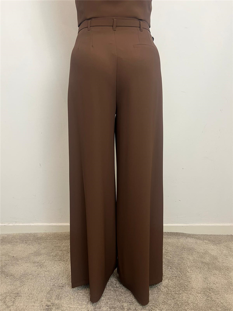 Pantaloni Palazzo Con Pinces E Cintura - Imperial cod. P8C5LHXC main:sha1=311a679def9ba7e552c9c652a6df6bb41ab5fa48