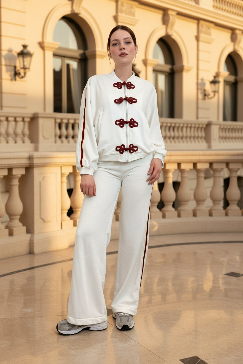 Pantalone Tuta Palazzo Con Bande Laterali - Vicolo cod. RAB0392 main:sha1=cebcbe658cb658a6910585a5ed9de9d853a75a73