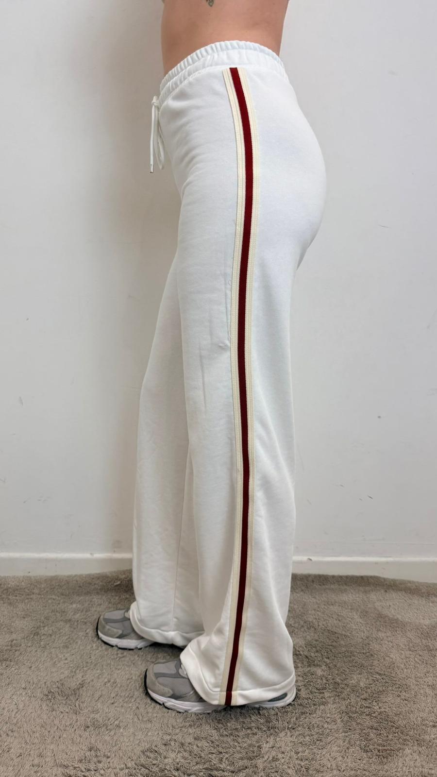 Pantalone Tuta Palazzo Con Bande Laterali - Vicolo cod. RAB0392 main:sha1=0ed66672b1a97f578f4520d2b580c46c94268311