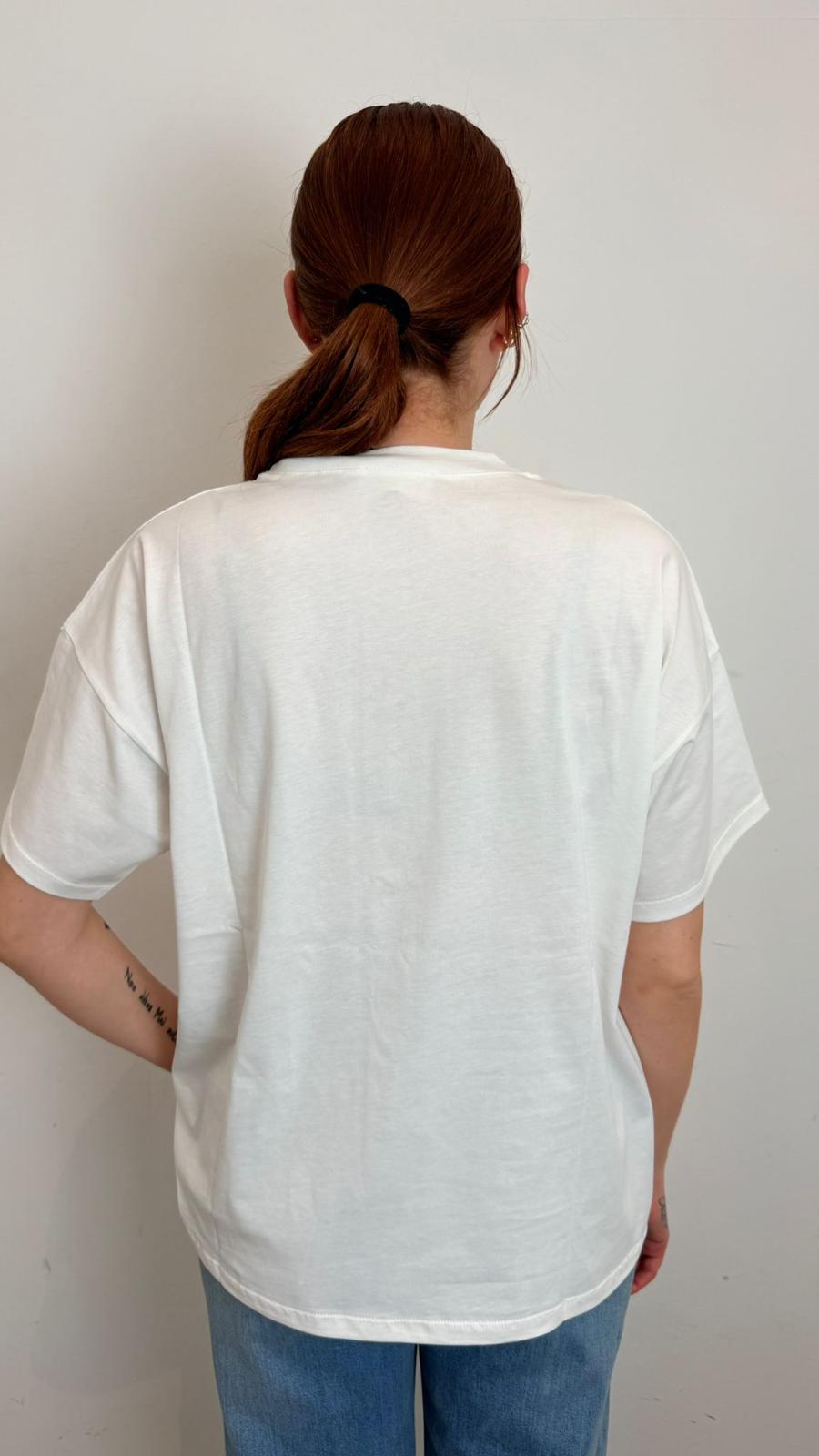T Shirt Stampa Good Day - Vicolo cod. RAB0452 main:sha1=7a4e4a0c32c147e0caeeca7340a086750934518e