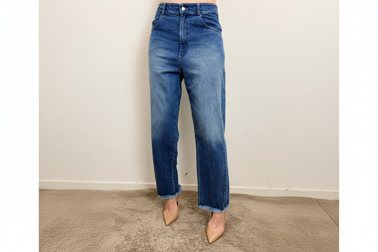 Jeans Sfrangiato Fondo - Haveone cod. PMA_Q262 main:sha1=fc177c18516a1e96f38c0569a405425cabbc7a11