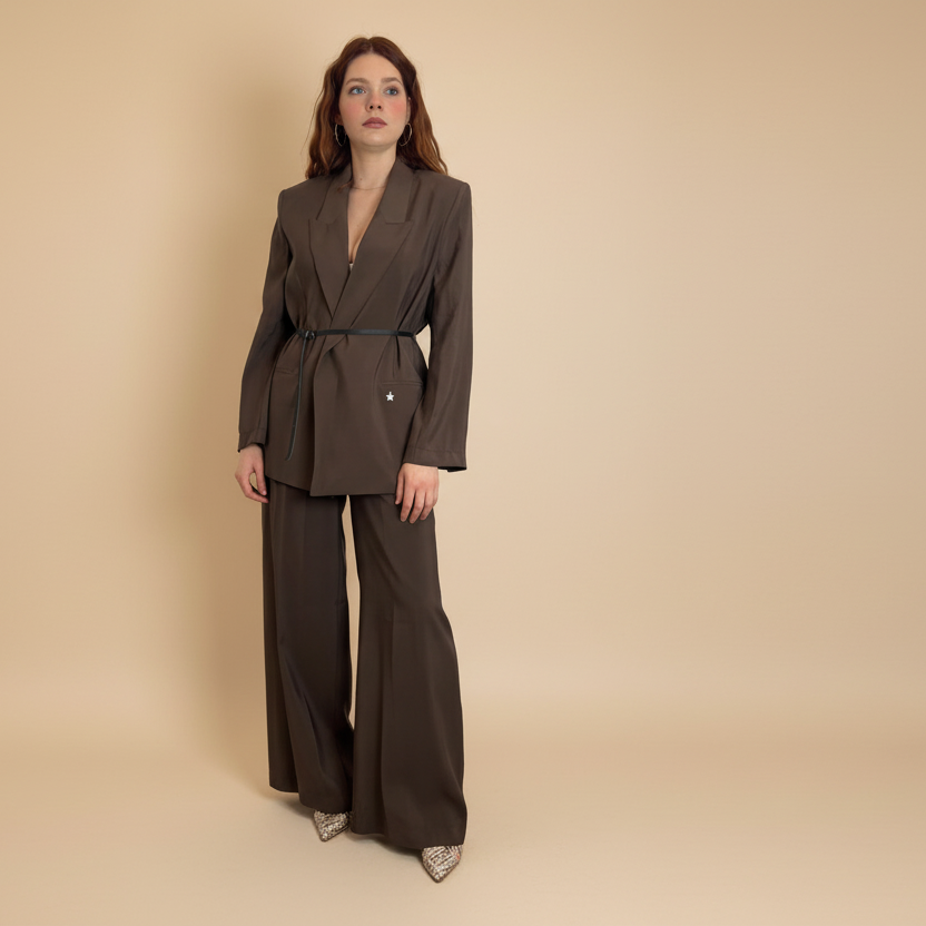 Blazer Con Cintura Bocciolo - Souvenir cod. W39S0245 main:sha1=792efc8516eed61dc1a47f43be2a347647225f30