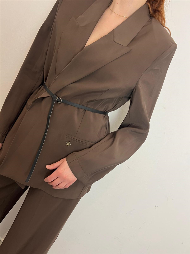 Blazer Con Cintura Bocciolo - Souvenir cod. W39S0245 main:sha1=f2fdcfa06cb7cd6d57bd650faac7098313ce0fde