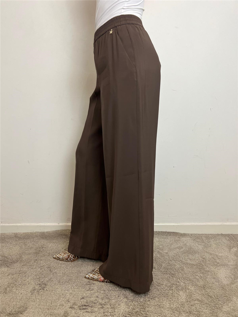 Pantalone Palazzo Nettuno Con Elastico In Vita - Souvenir cod. W39S0246 main:sha1=be176a736fdaa6bee8da9ecfd3785dd5d513a018