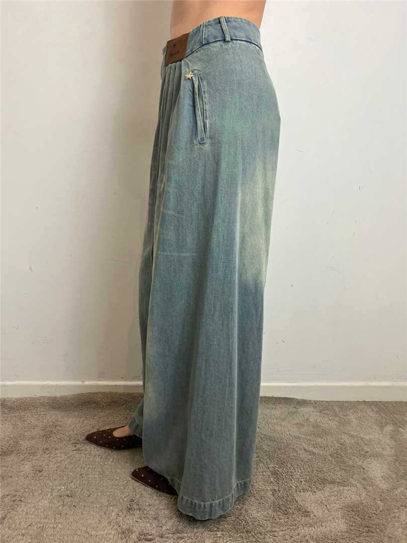 Jeans Palazzo Con Ripresa Laterale - Souvenir cod. S39M0358 main:sha1=2bc88bab1eff775d18089679c6f01f5c496d7bfe