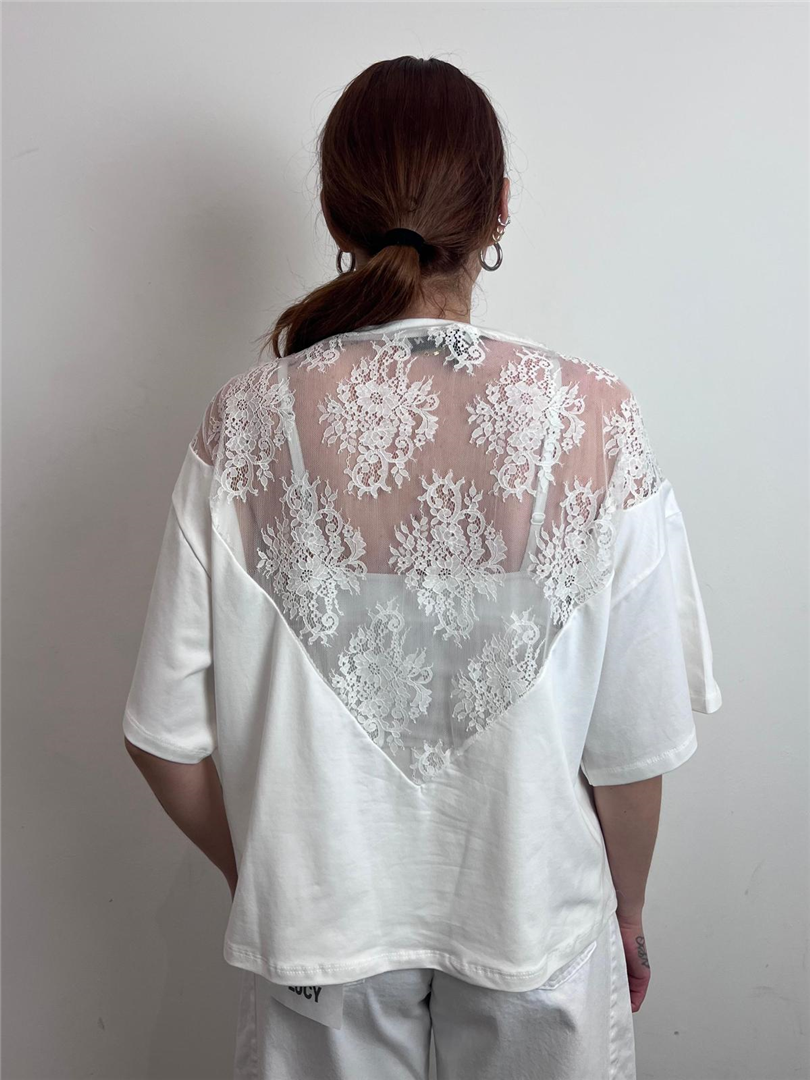 Casacca Scollo V Con Pizzi - Haveone cod. CMA_Q201 main:sha1=b7dbb145f667159783f4fd64f77d481a5be60cab