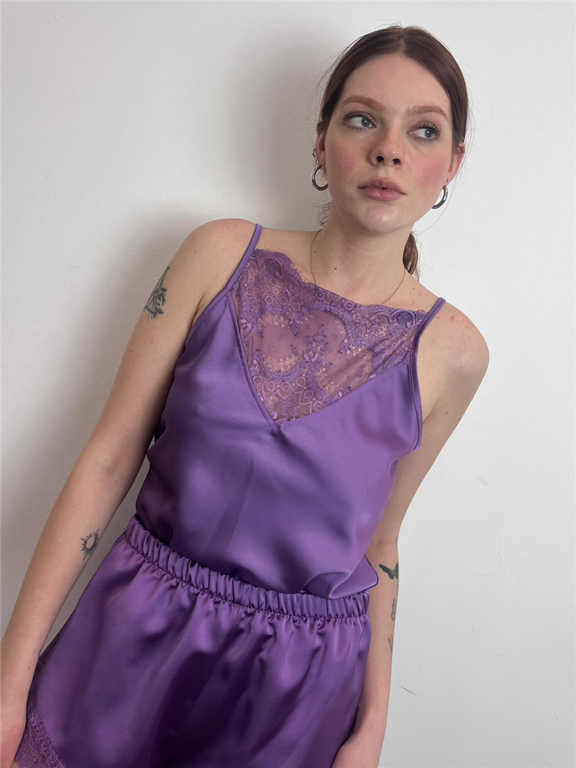 Top Con Inserto Pizzo - Haveone cod. RVS_Q090 main:sha1=846df597f230b9b0b430a8ddfc8790a2ea4e5571