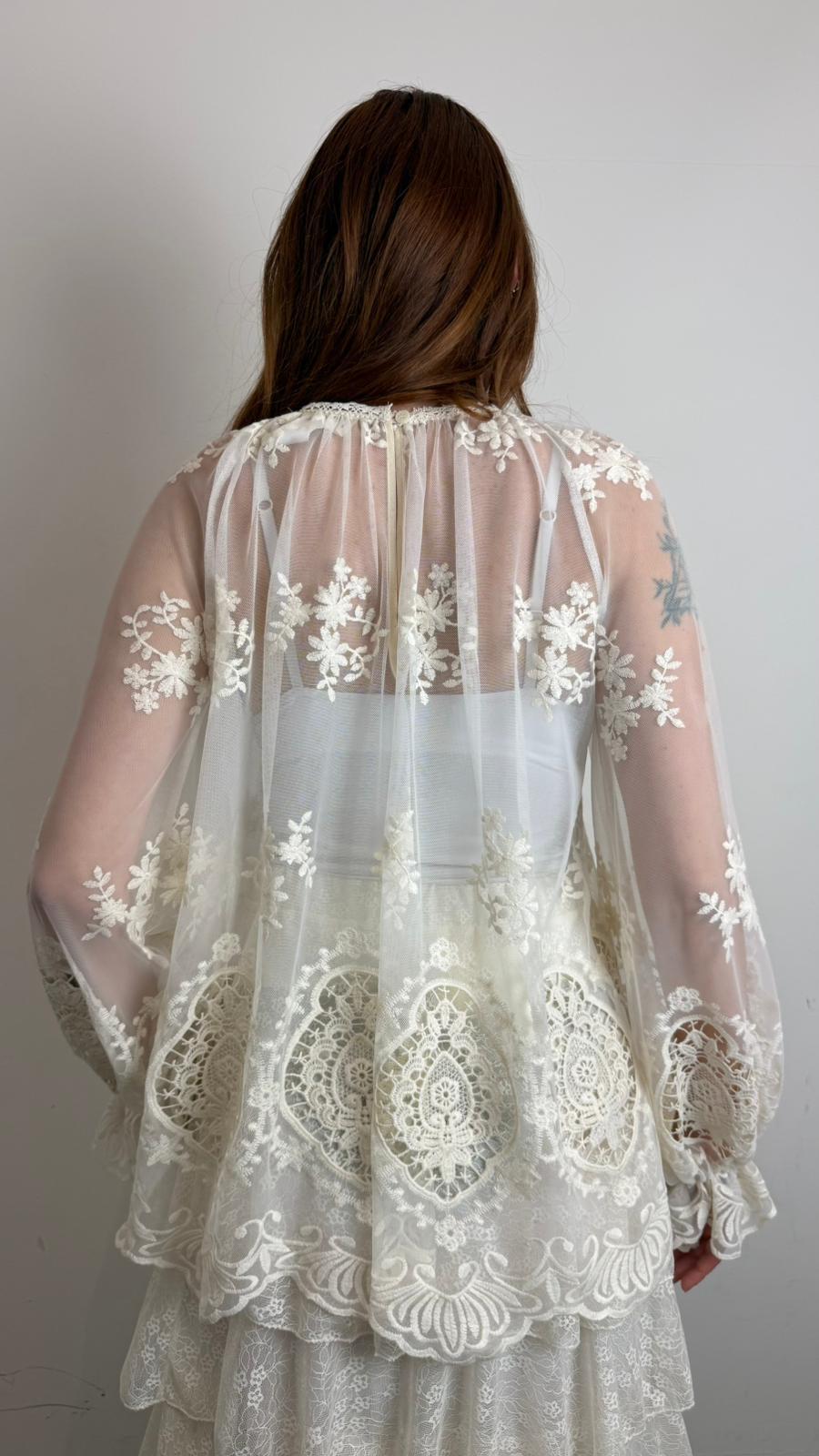 Blusa Dettagli In Pizzo - Vicolo cod. TAB1433 main:sha1=5b1ef616616ad07056f9e3bcf25ac6f44ceb6220