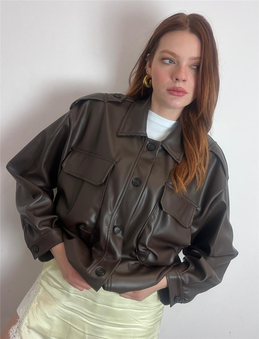 Bomber Ecopelle - Vicolo cod. TAB1471 main:sha1=e5e069b176fe31c97471e83d3951d2eb442cf44d