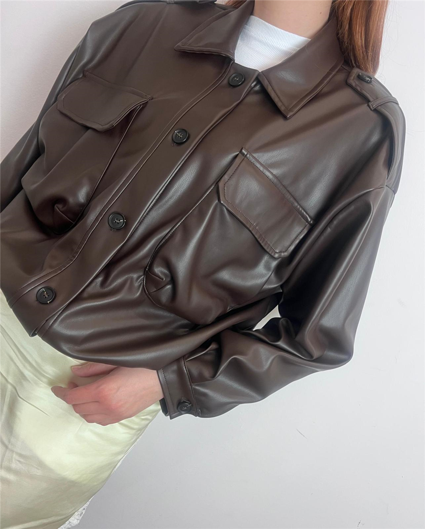 Bomber Ecopelle - Vicolo cod. TAB1471 main:sha1=40e49ee4365cedda172b59d30207587be6344dfd