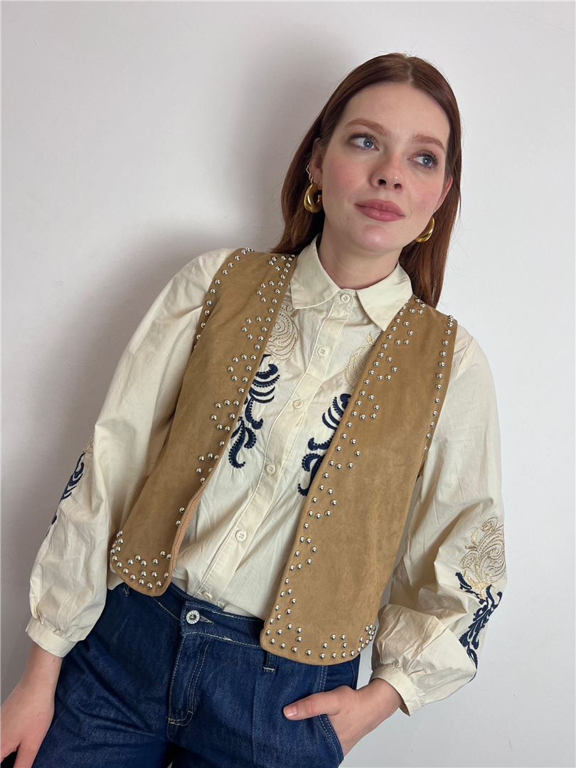 Gilet Con Borchie - Haveone cod. LSS_Q024 main:sha1=174e80d44a6098104ed29b74b50cb46f2cfbaf50