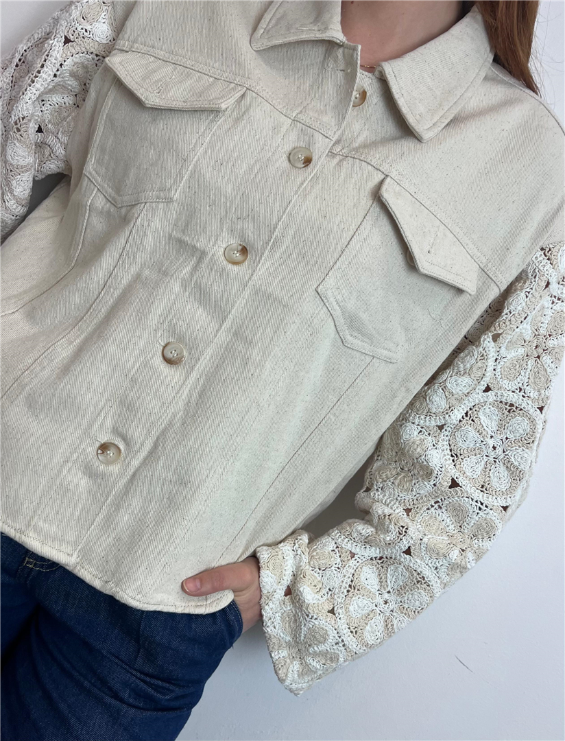 Giacca Con Maniche Ricamate - Haveone cod. JSS_Q094 main:sha1=86cc653ce9ea252577c22aa5ae096daed3da81ef