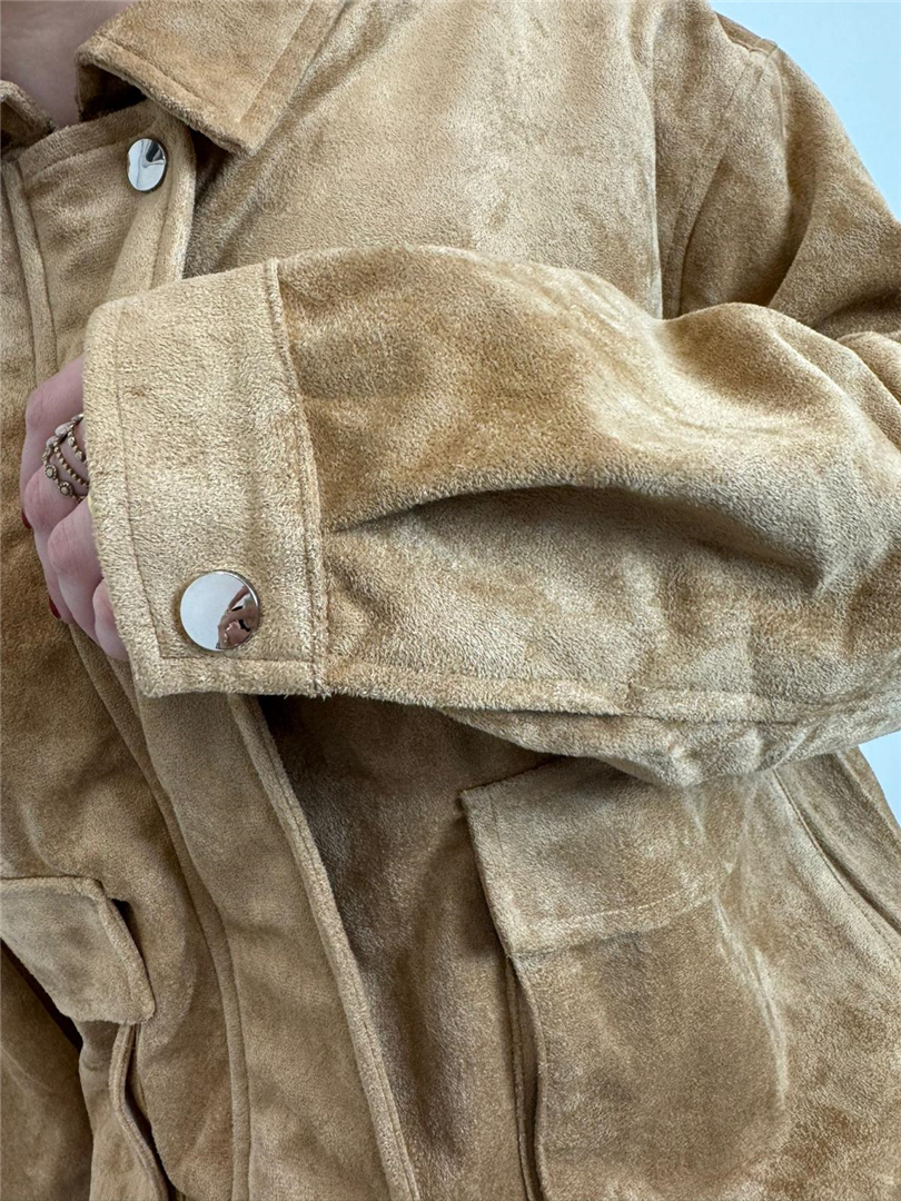 Bomber In Simil Suede - Philia Loft cod. V02V0020 main:sha1=264302e3174d68fc93489a94a217a47cf92799f1