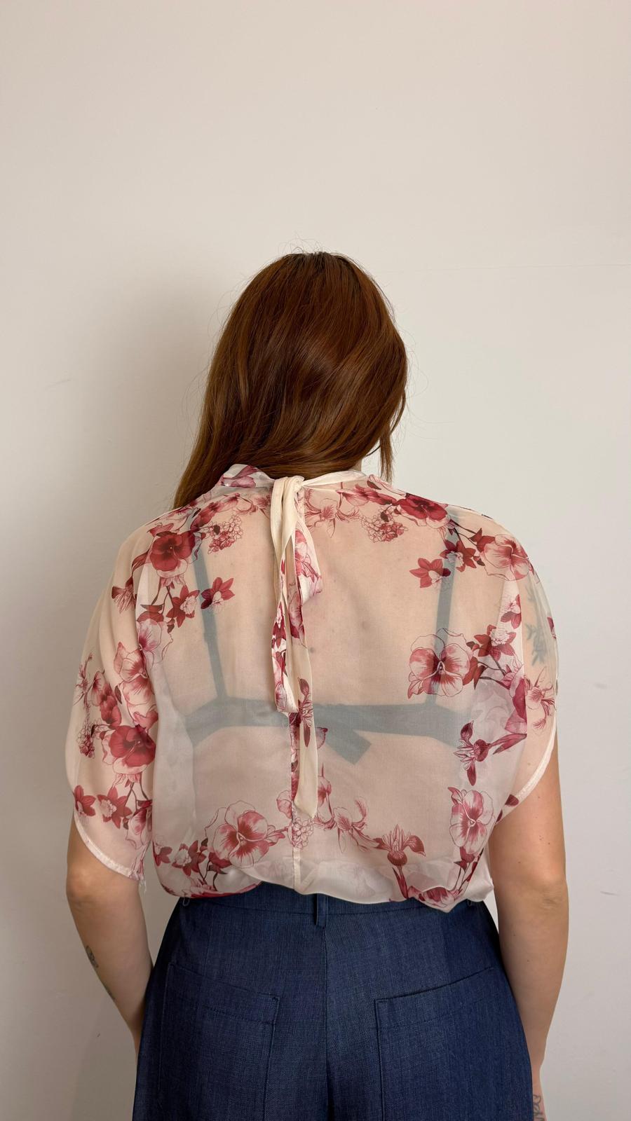 Blusa Manica Ampia Con Stampa Floreale - Imperial cod. TY87LIZ main:sha1=d9fd1bbdf9a72c307ff6250d82cefbfe580dbf6c