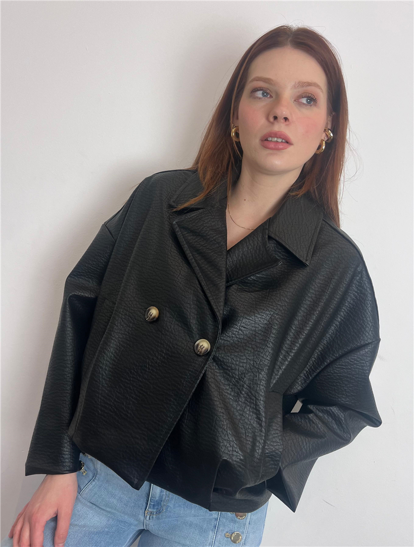 Giacca Bomber Doppiopetto Martellato - Vicolo cod. TAB1611 main:sha1=98f9d502d3fd75d968f3a300b958532c8f9dc923