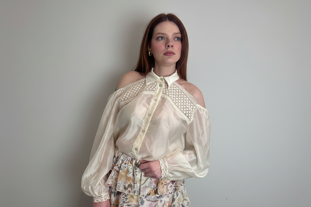 Camicia Cut Out Sulle Spalle - Vicolo cod. TAB1662 main:sha1=c1c6f81f884b979ea464ec096f66de9fdd1c0f1f